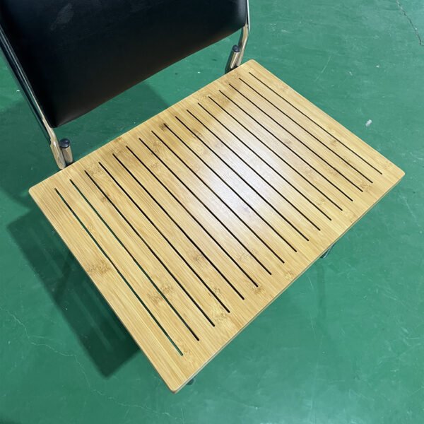 Bath Mat for Luxury Shower - Non-Slip Bamboo Sturdy Water Proof Bathroom Carpet for Indoor or Outdoor Use