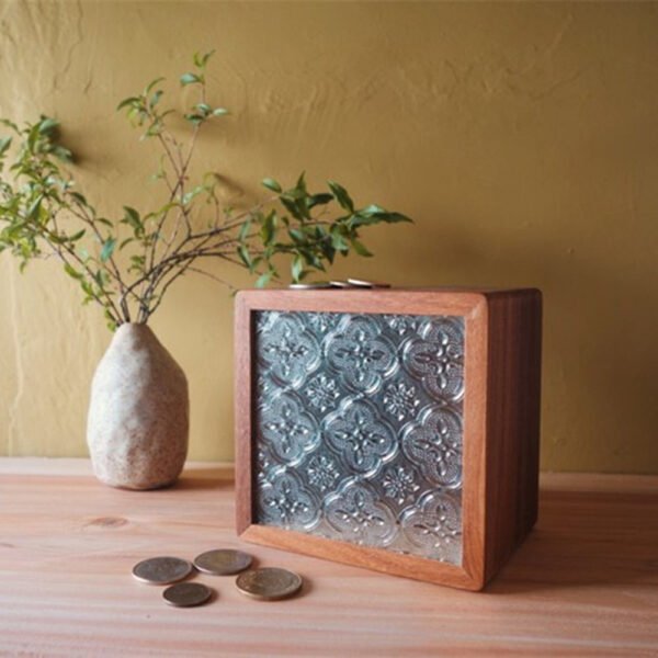 Begonia flower money box Piggy Bank  Money Pot