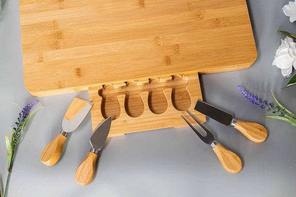 Cheese Board and Knife Set  Charcuterie Board