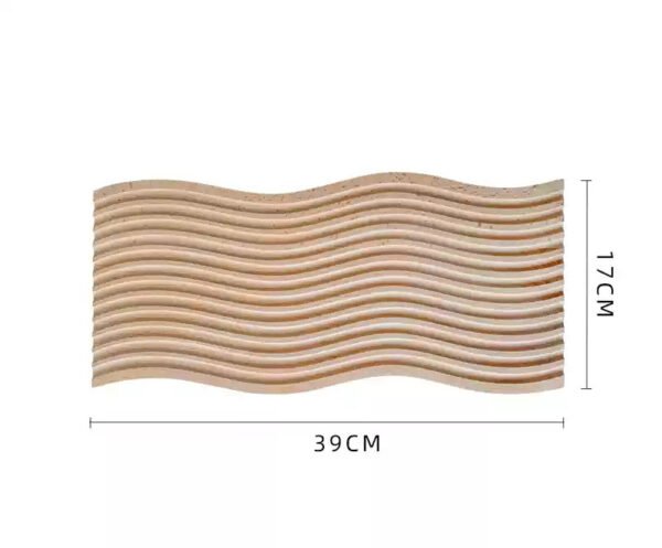 Decorative Wooden Cutting Boards Grooved Nordic Fashion Style Multifunctional Cheese Platter Charcuterie Food Serving Tray for Home Kitchen Shelf Decor Jewelry Making