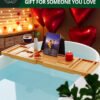 Foldable Bathtub Tray Caddy Bamboo Bathtub Tray Expandable