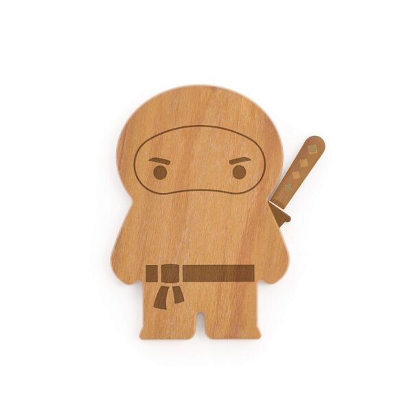 Ninja Board – Wooden Cutting Board and Knife Set