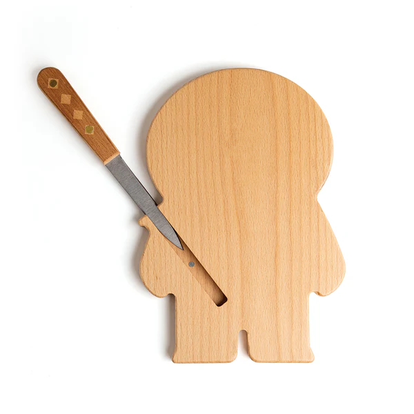 Ninja Board – Wooden Cutting Board and Knife Set