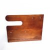 Wood Phone Docking Station for Men - Desk or Nightstand Organizer - Birthday Gifts for Husband, Dad - Anniversary Idea from Wife - Key Holder, Stand Wallet, Watch & Essentials (Bourbon Brown)