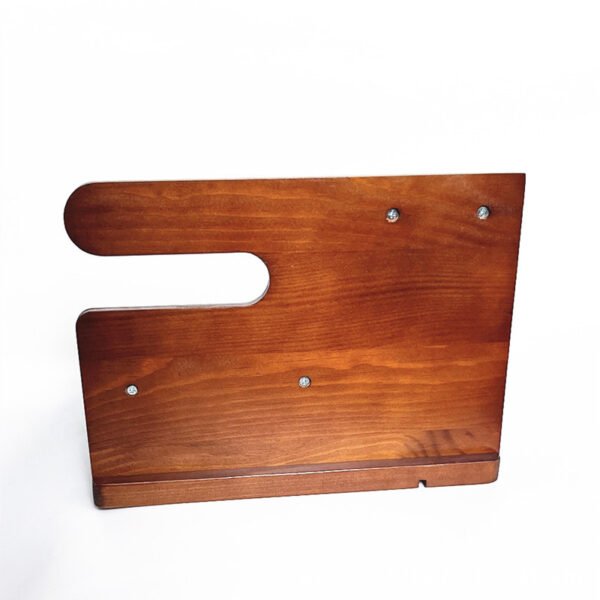 Wood Phone Docking Station for Men - Desk or Nightstand Organizer - Birthday Gifts for Husband, Dad - Anniversary Idea from Wife - Key Holder, Stand Wallet, Watch & Essentials (Bourbon Brown)