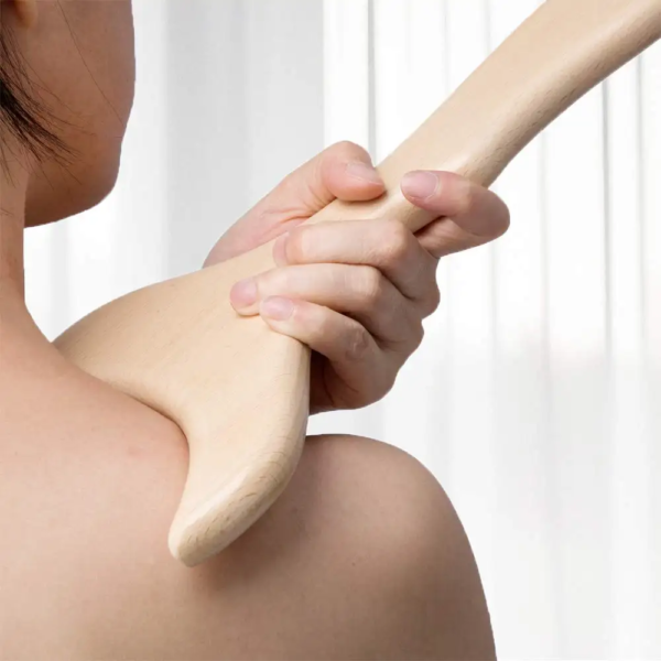 Wood Therapy Massage Tool Wooden Lymphatic Drainage Massager, Anti-Cellulite Body Sculpting Gua Sha Tools, Lymphatic Drainage Tool for Muscle Release