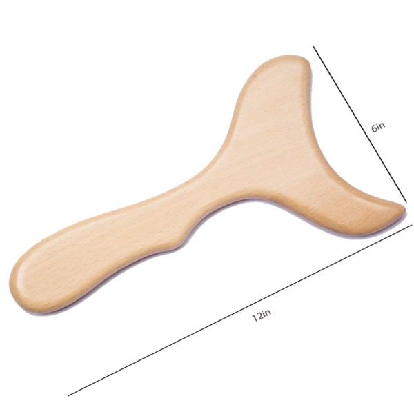 Wood Therapy Massage Tool Wooden Lymphatic Drainage Massager, Anti-Cellulite Body Sculpting Gua Sha Tools, Lymphatic Drainage Tool for Muscle Release