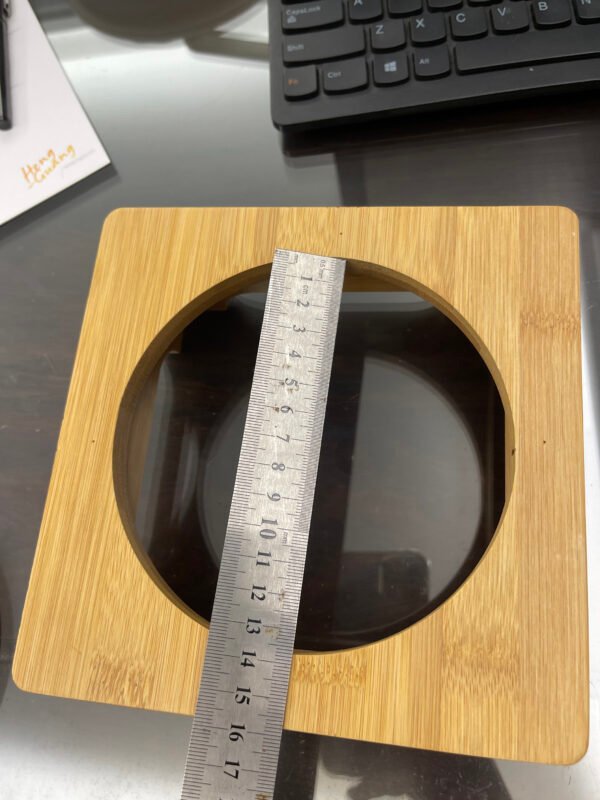 편리한 돌솥받침대 소댕 대나무 받침대 Stone Pot Rack Stone Bowl Tray Wooden Korean Bibimbap Earthenware Stone Bowl Casserole Holder Saucer Heat Insulation Cushion Pot Holder
