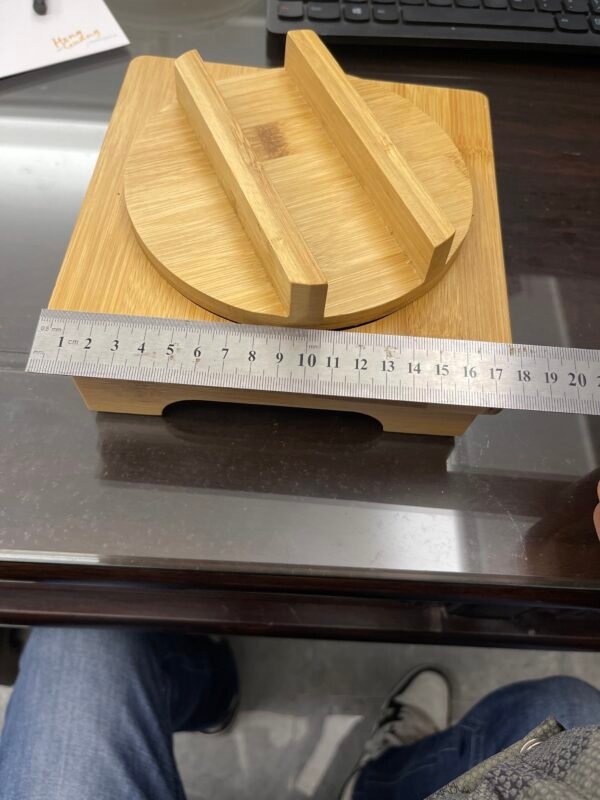편리한 돌솥받침대 소댕 대나무 받침대 Stone Pot Rack Stone Bowl Tray Wooden Korean Bibimbap Earthenware Stone Bowl Casserole Holder Saucer Heat Insulation Cushion Pot Holder