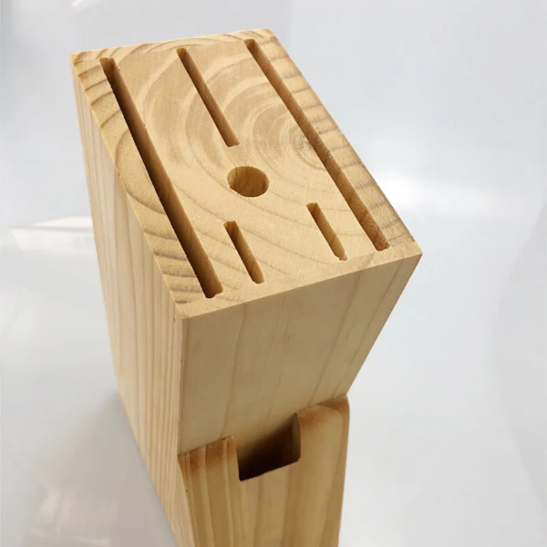 Bulk Wood Knife Organizer Laser Engraving Logo Factory Direct Wholesale Price (4)