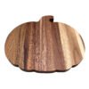 Custom Acacia Wood Pumpkin Shaped Cutting Board for Bulk Wholesale OEM