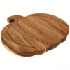 Custom Acacia Wood Pumpkin Shaped Cutting Board for Bulk Wholesale OEM