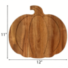 Custom Acacia Wood Pumpkin Shaped Cutting Board for Bulk Wholesale OEM