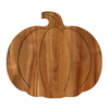 Custom Acacia Wood Pumpkin Shaped Cutting Board for Bulk Wholesale OEM