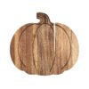 Custom Acacia Wood Pumpkin Shaped Cutting Board for Bulk Wholesale OEM